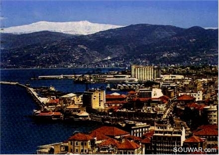 1960-Beyrouth-le-port