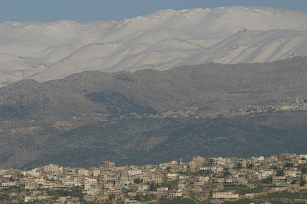 Mountain al-cheikh in the south