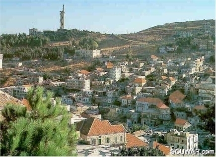 View of zahle
