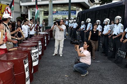 Manifestation in Greece