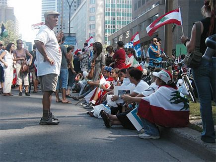 Manifestations in Montreal