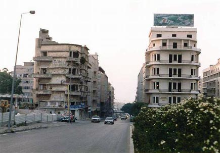Beirut War Destruction