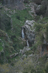 Water Fall in the village of knat el koura kaza in the north of Lebanon