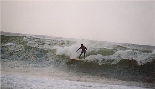 Surfing In Tam Tam beach