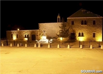 Mar Charbel at night