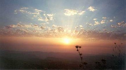 Sunset at Barouk