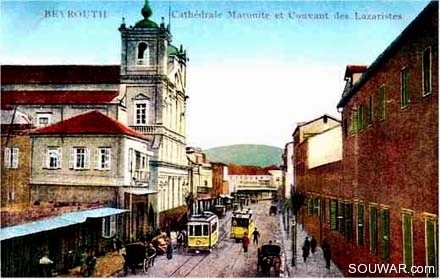 1920-Beyrouth-cathedrale-maronite