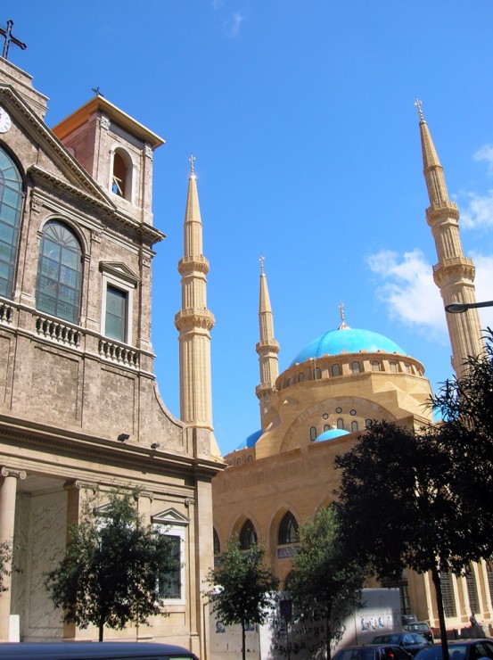 Saint Georges Cathedral and Mohammed El Amin Mosque