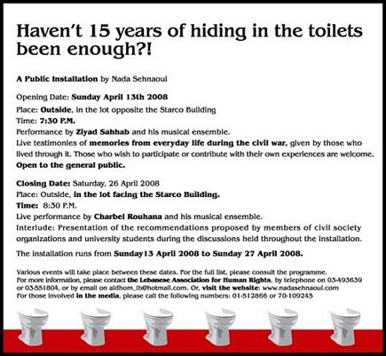 Havent 15 years of hiding in the toilets been enough?!
