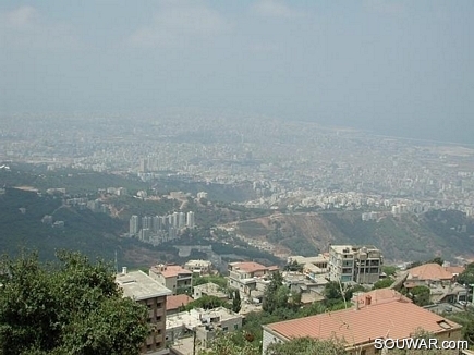 View of Beirut