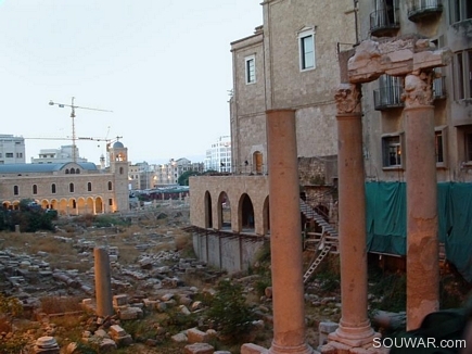 Ruins in Beirut