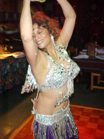 Dancer at Byblos Restaurant Texas