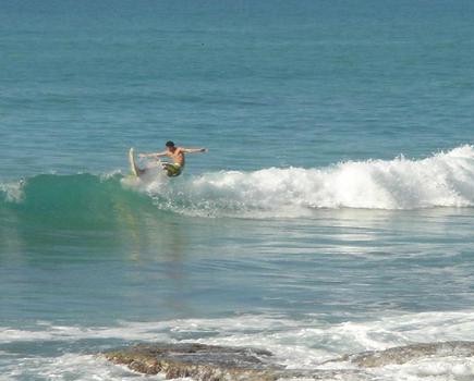 Surfing in Batroun