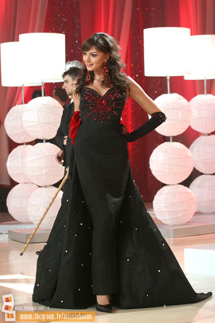 Gabrielle bou Rached Miss Lebanon 2005
