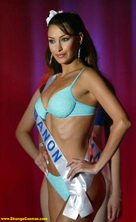 Miss Lebanon 2001 - 2002 Christina Sawaya