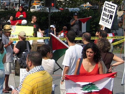 Lebanon Under Attack 2006 - Reactions from New York