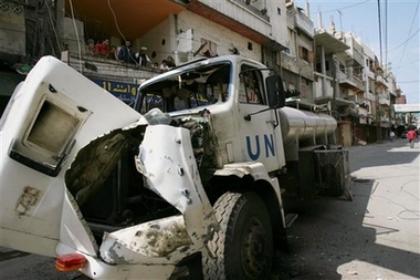 Fateh al Islam Attack on UN Truck