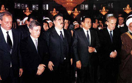 Rafik Hariri and Haviz el Assad