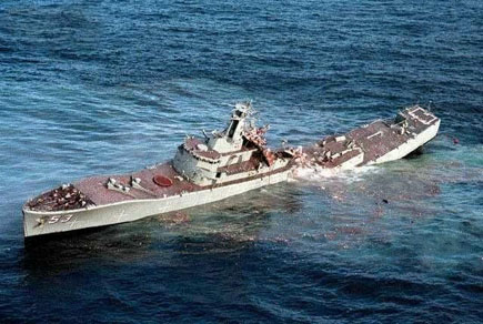 Hezbollah destroys Israeli warship off Tyre