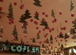 Christmas Decoration at Starbucks