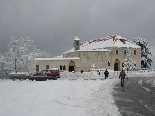 Saint Charbel Monastery in Winter