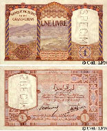 One Lebanese Pound 1930
