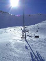 Skiing in Faraya