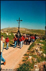 The Cross Procession on Good Friday in Ain Ebel