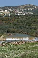 Litani River in the South of Lebanon