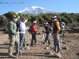 Hiking To Kilimanjaro, Tanzania Sept 2008- We were there