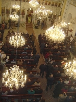 Mass in Achrafieh in Mar Mitr