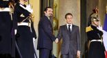 Nicolas Sarkozy With Saad Hariri